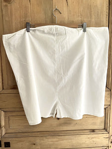 Antique French cotton PANTY culotte OPENWORKS c1900