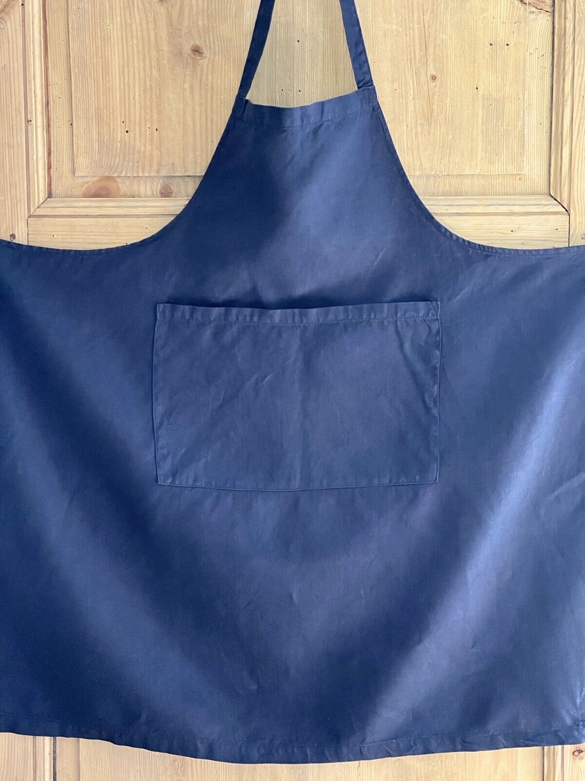 French UPCYCLED linen INDIGO WORK WEAR APRON Les Toiles Blanches