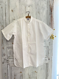 Antique French man WORK WEAR COTTON SHIRT Novaltex c 1950