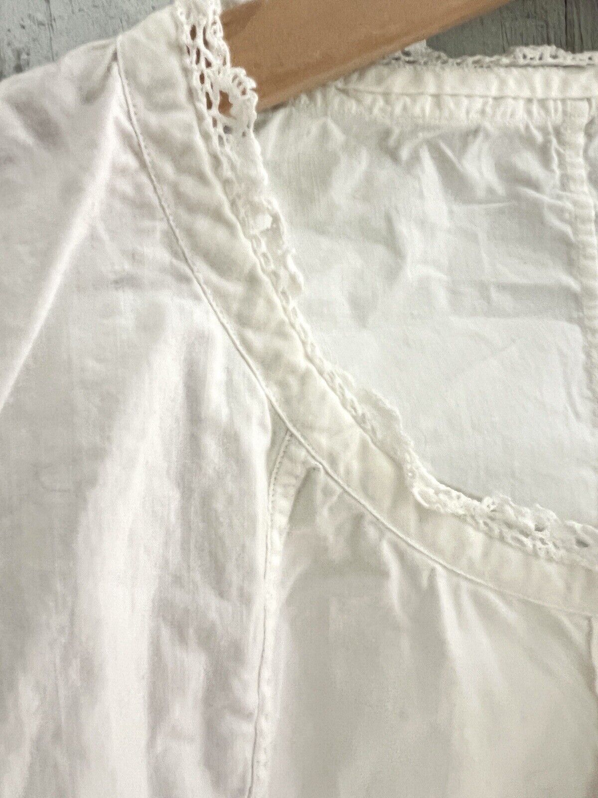 Victorian French woman BLOUSE BODICE cotton BASQUES work in progress c1900