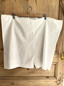 Antique French cotton PANTY culotte OPENWORKS c1900