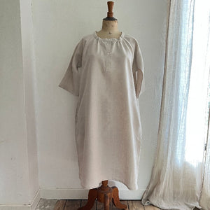robe en fil de lin ficelle les toiles blanches